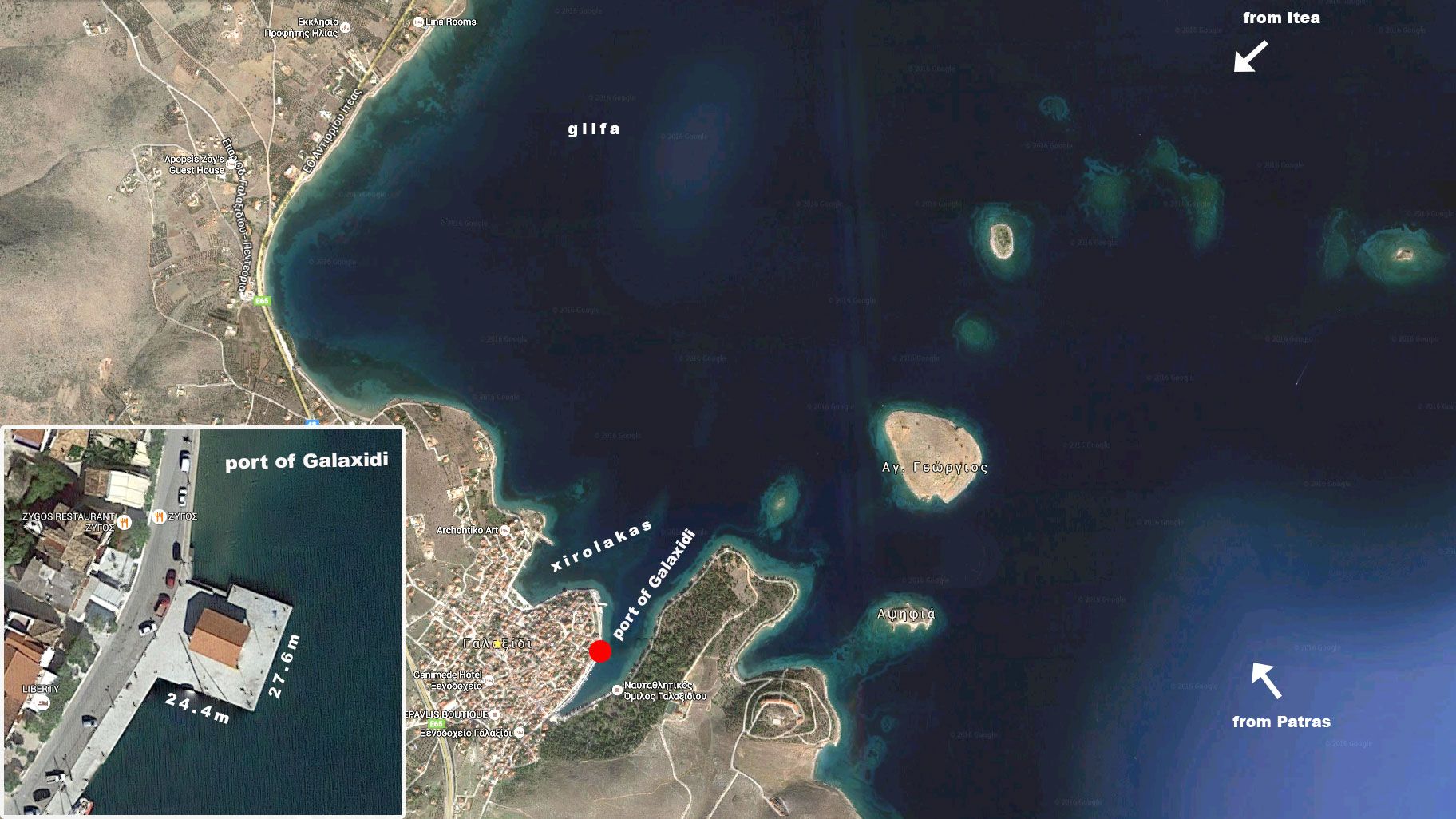 galaxidi-port-general-information